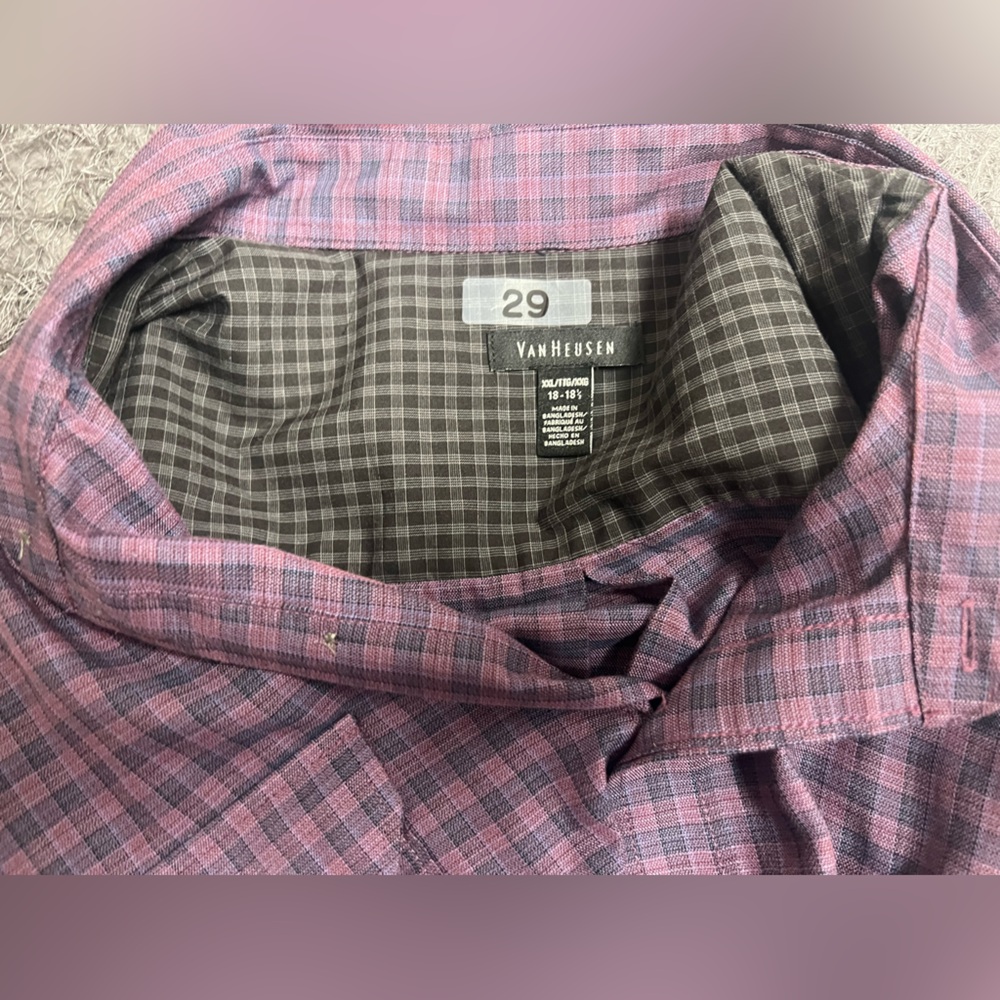 NWOT Men’s Purple Button-Down Shirt - Picture 11 of 13